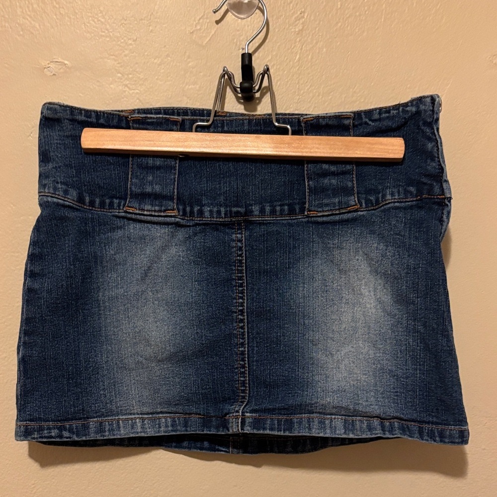 XOXO Dark Blue Mini Skirt